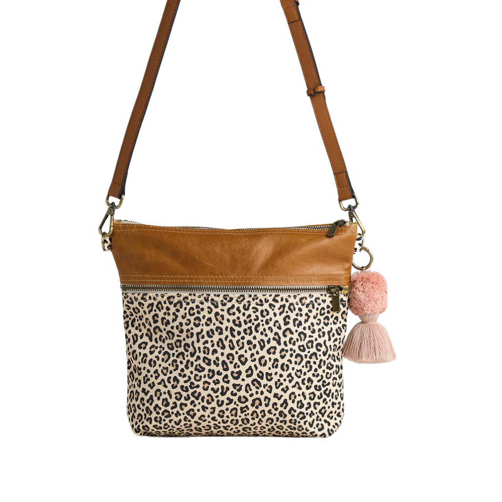 Leopard bucket bag sales