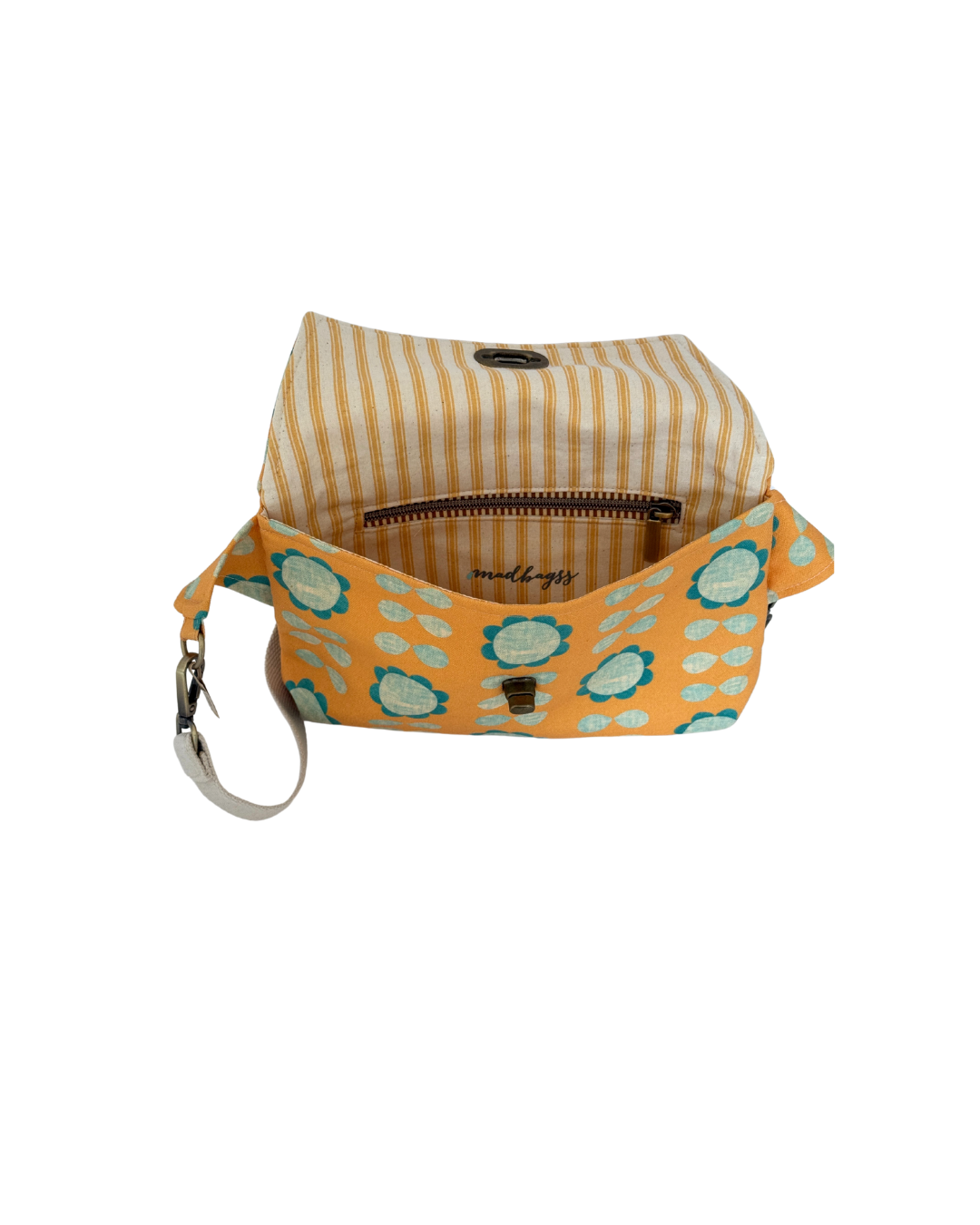 Retro Sunflower Sling Bag