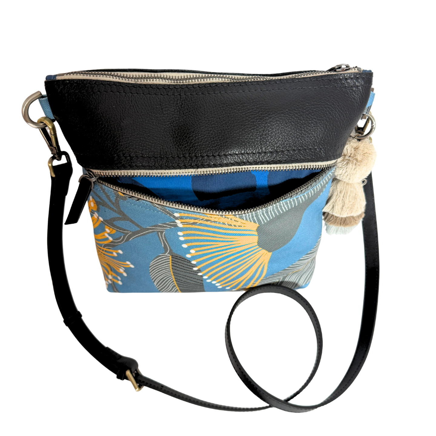 Blue Eucalyptus Bucket bag