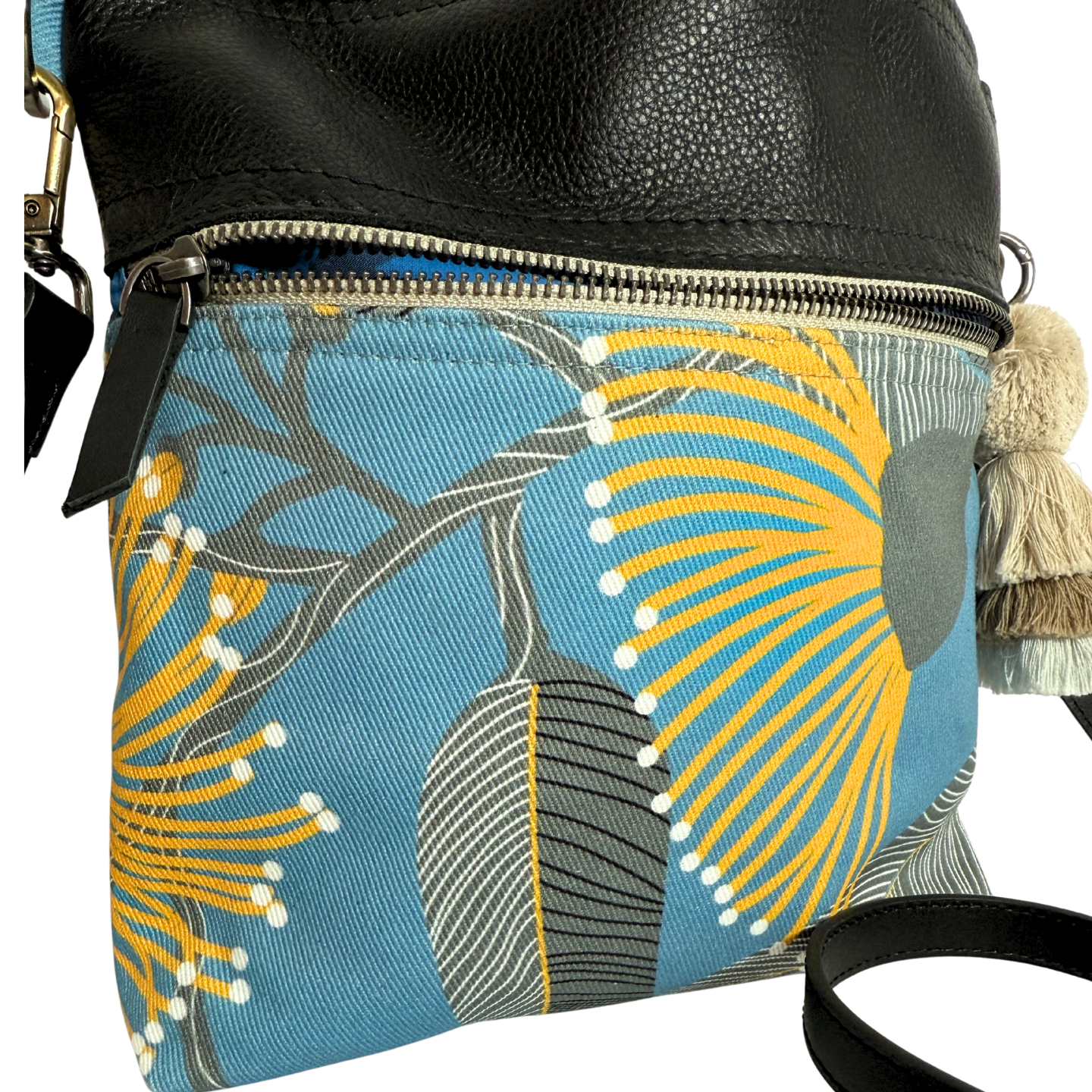 Blue Eucalyptus Bucket bag