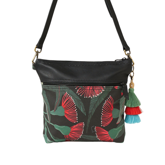 Red Eucalyptus Bucket Bag