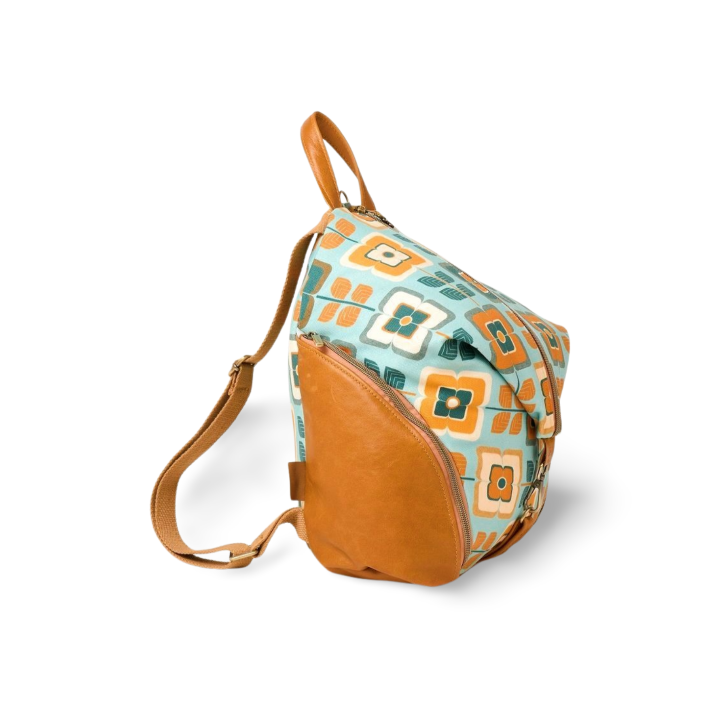 Retro Floral Backpack