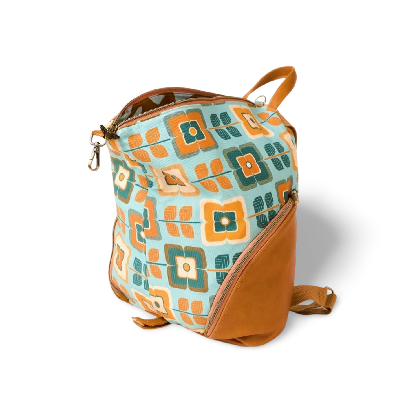 Retro Floral Backpack