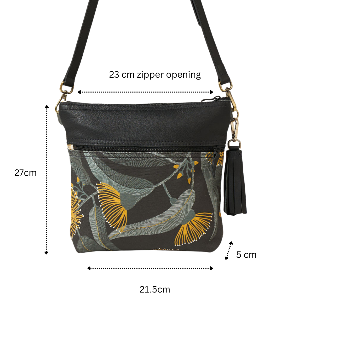 Australian Yellow Eucalyptus Bucket Bag