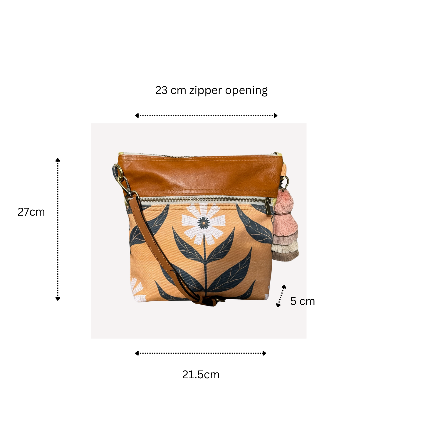 Honey Cream Bucket Bag