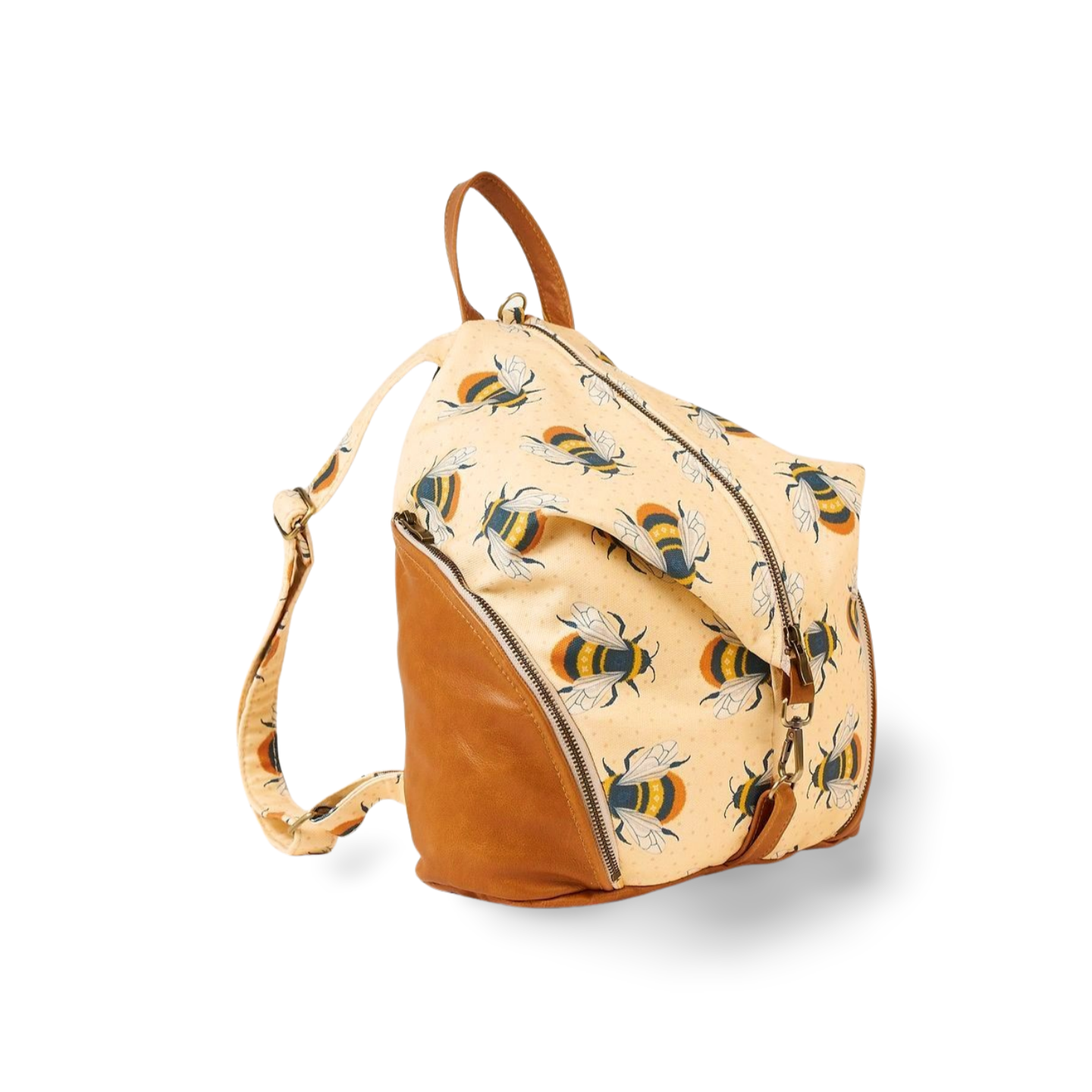 bee printed backpack