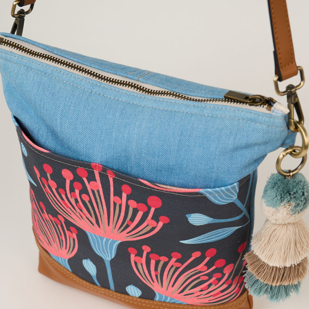 Australian Eucalyptus Blue Pocket Bag