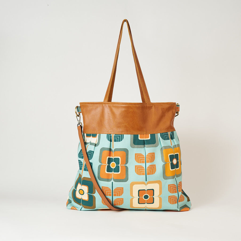 Floral Retro Weekender Bag