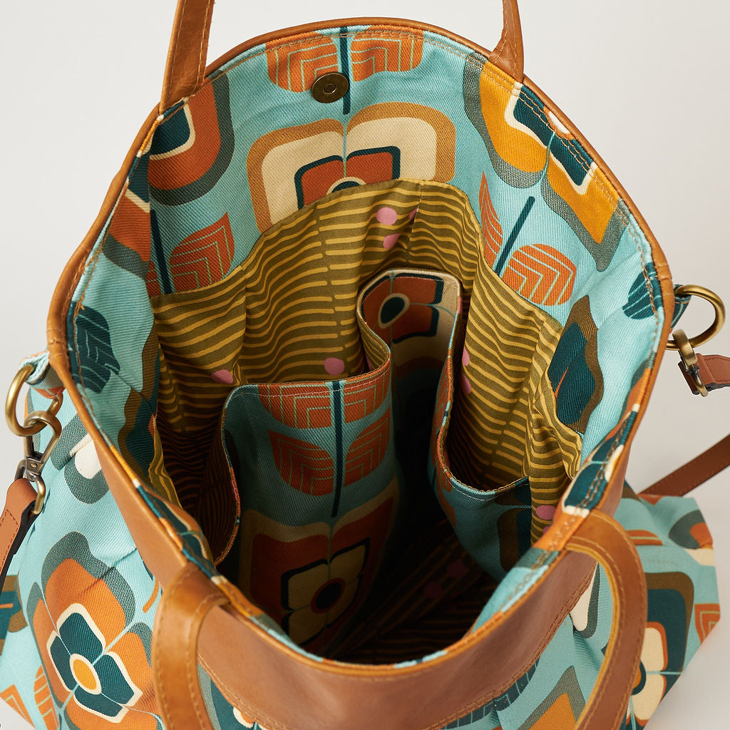 Floral Retro Weekender Bag