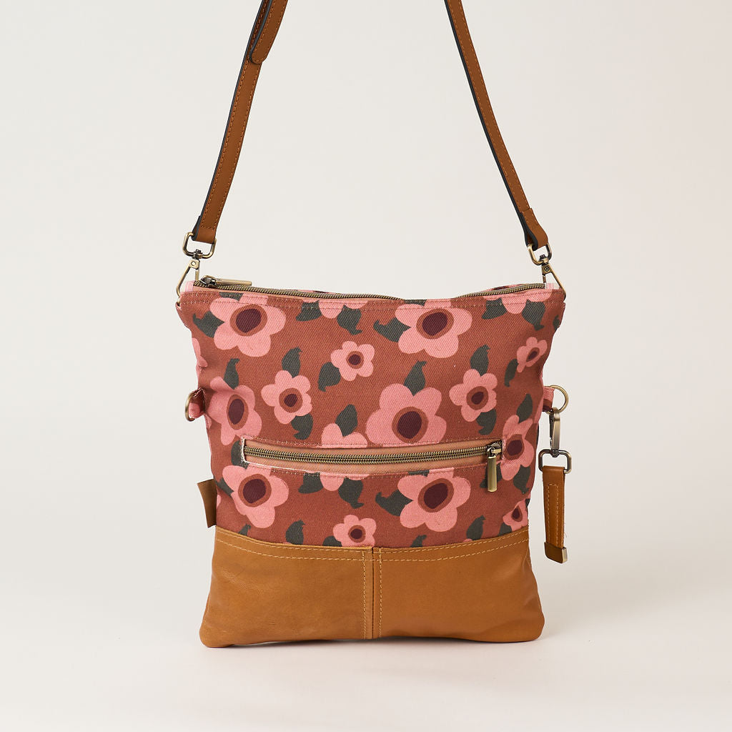 Fun Flowers Fold over Bag
