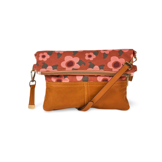 Fun Flowers Fold over Bag