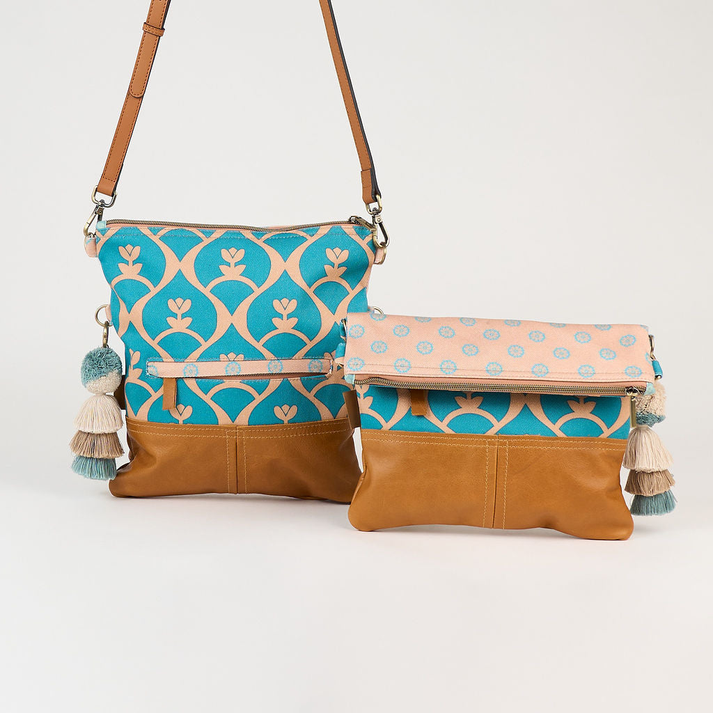 Pretty Maids Fold Over Bag