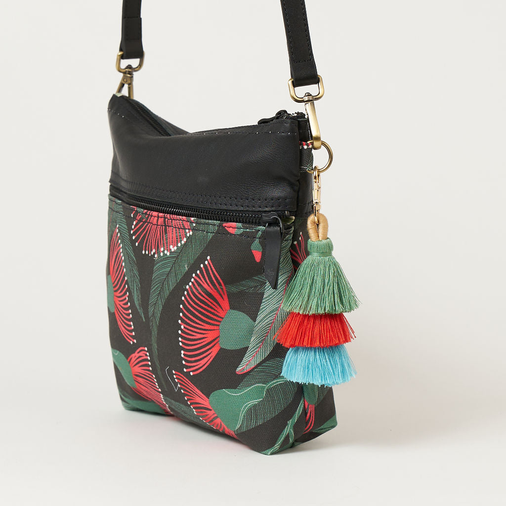 Red Eucalyptus Bucket Bag