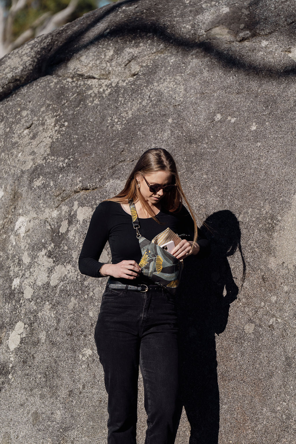 Australian Yellow Eucalyptus Travel Sling