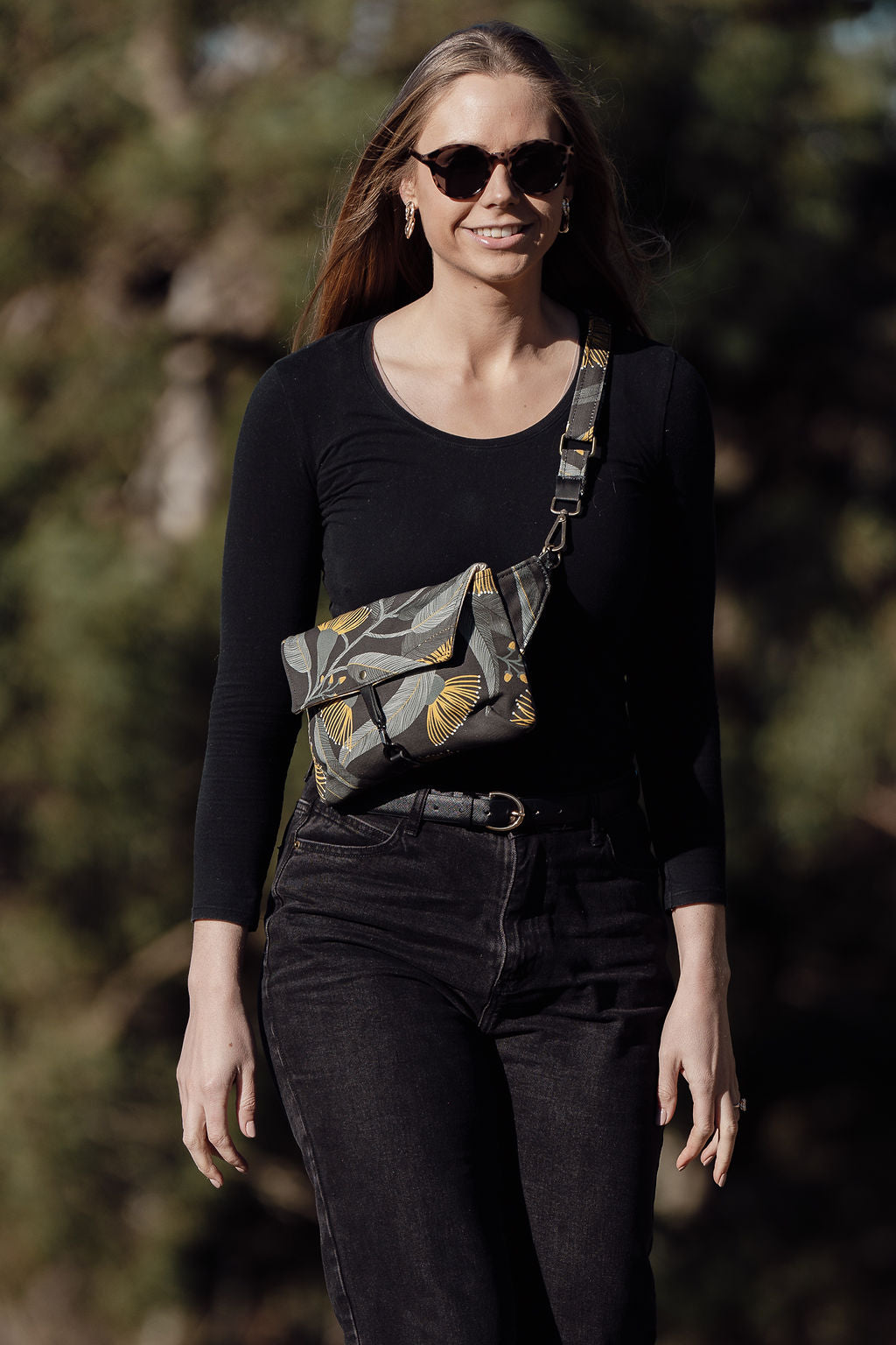 Australian Yellow Eucalyptus Travel Sling