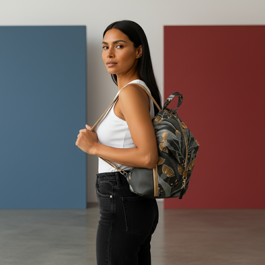 Yellow Eucalyptus Backpack