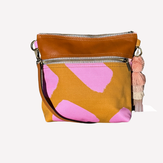 Pink Paint Dash Bucket bag