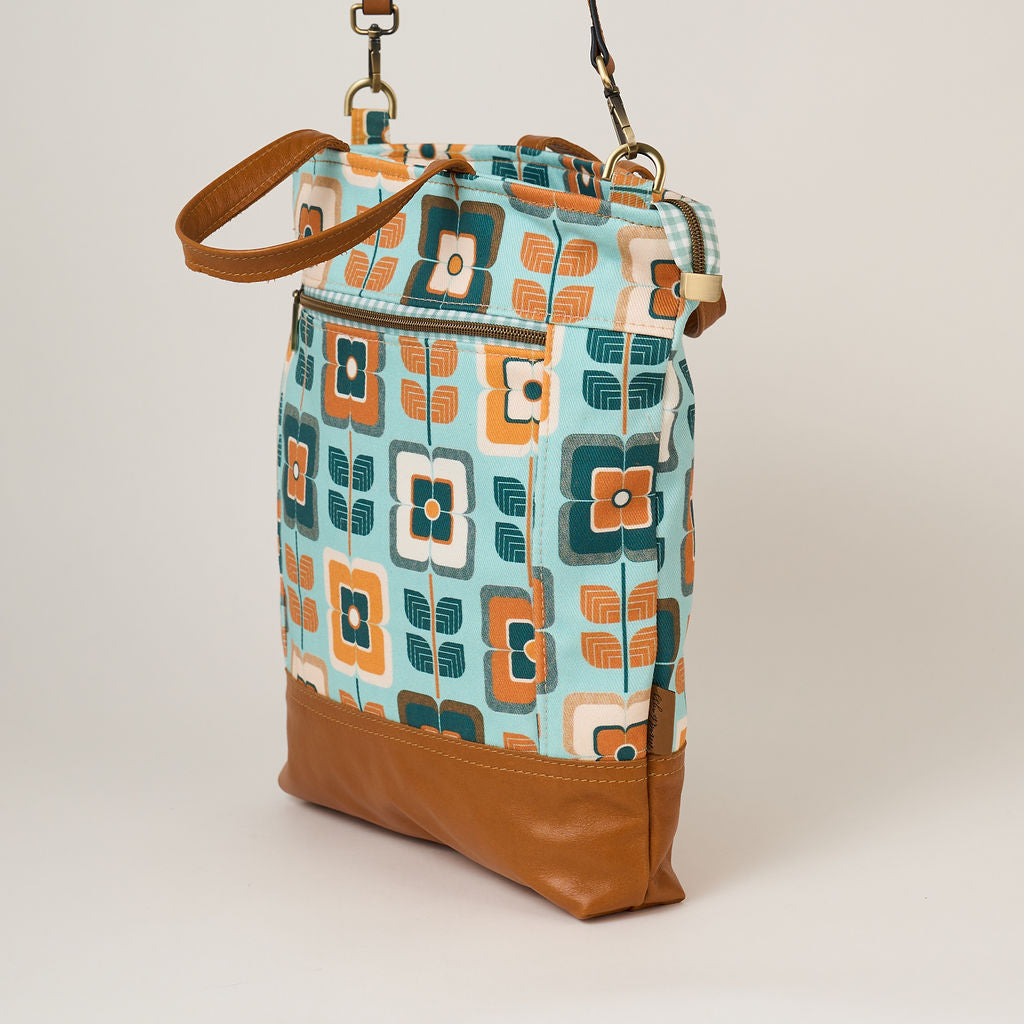 Retro Floral Tote