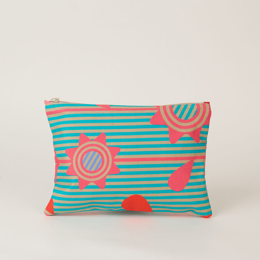 Weekender in Flowered Stripes