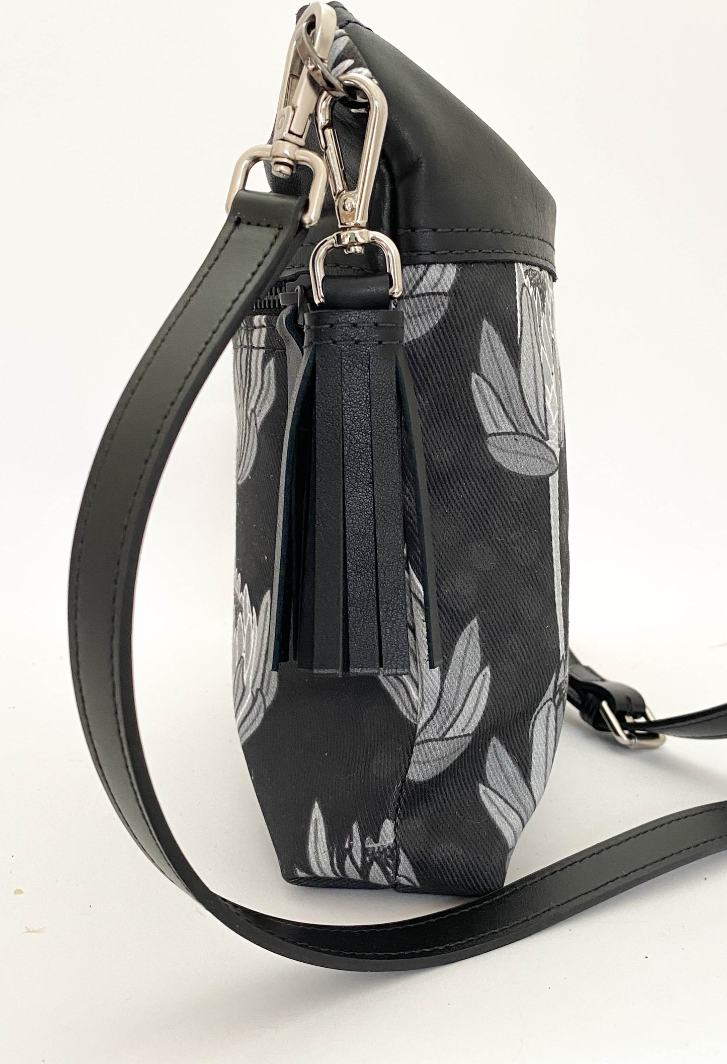 Black Protea Bucket Bag