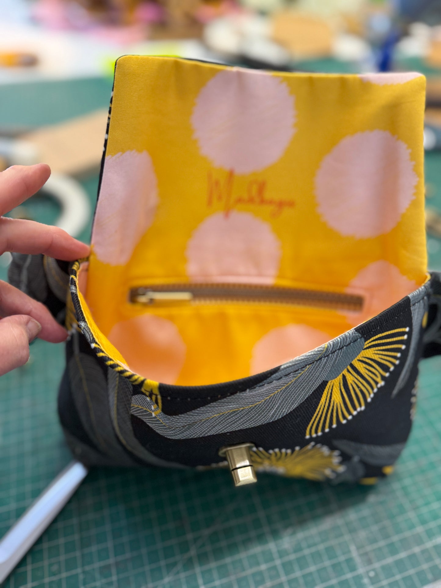 Australian Yellow Eucalyptus Travel Sling