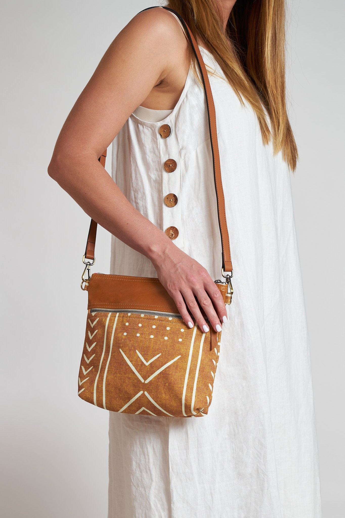 Crossbody Bucket Bag