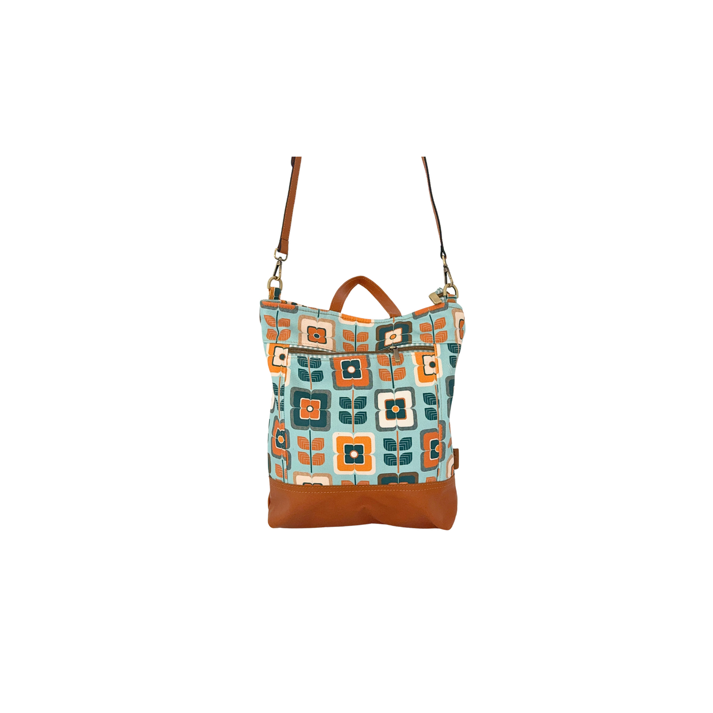 Retro Floral Tote