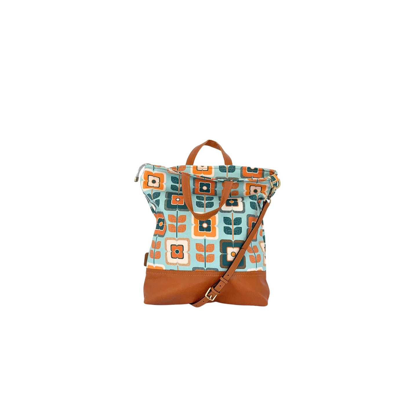 Retro Floral Tote