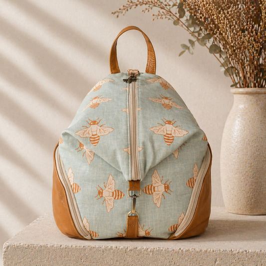 Blue Bees Backpack