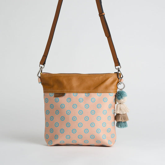 Graphic Flowers Bucket Bag