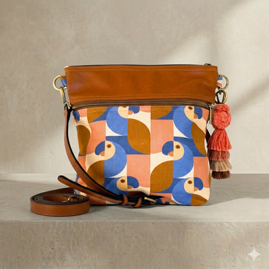 Parrot Bucket Bag