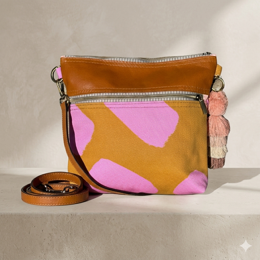 Pink Paint Dash Bucket bag