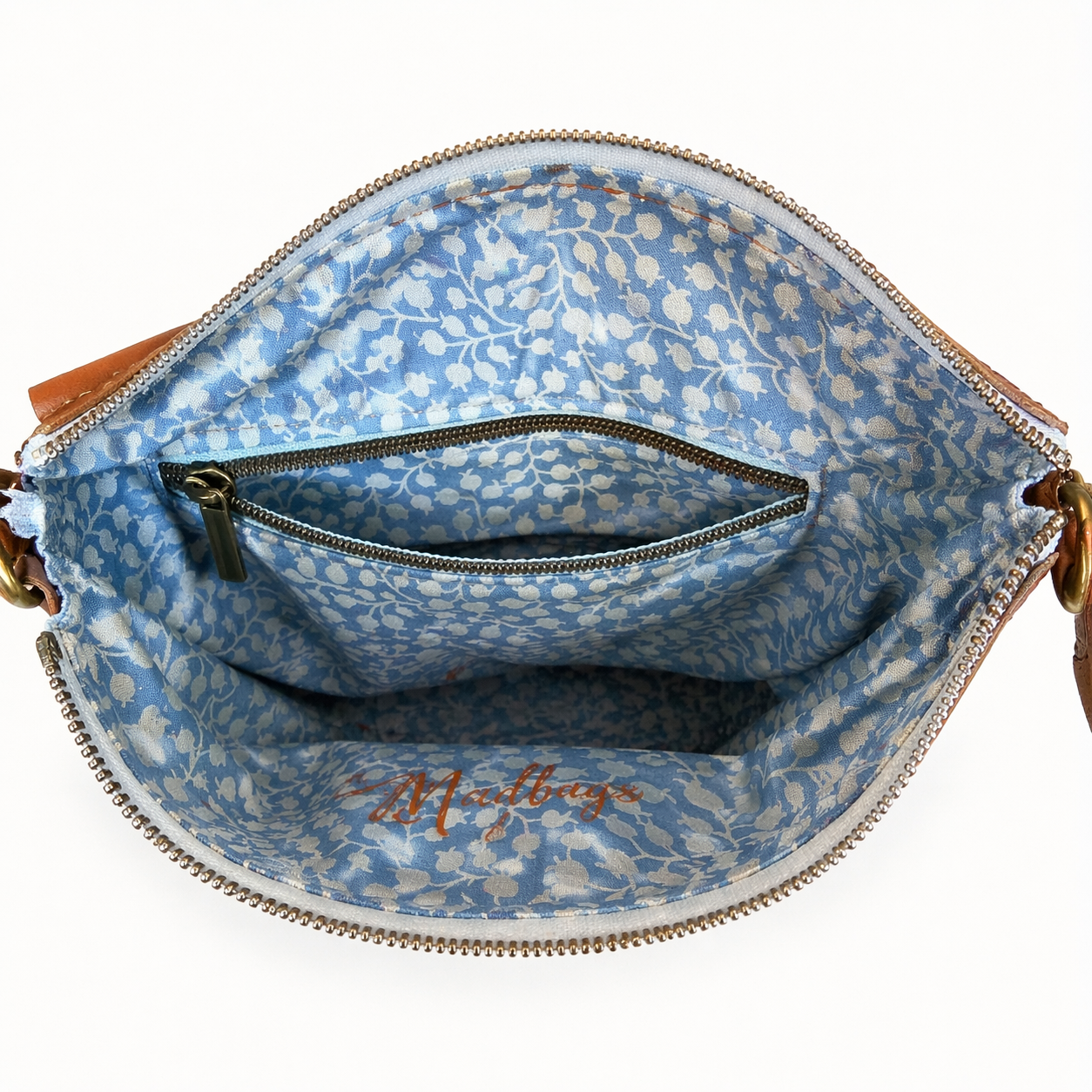 Blue Daisy Bucket Bag