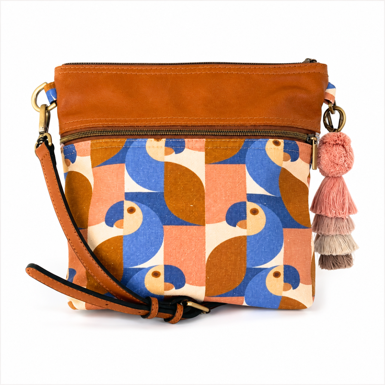 Parrot Bucket Bag