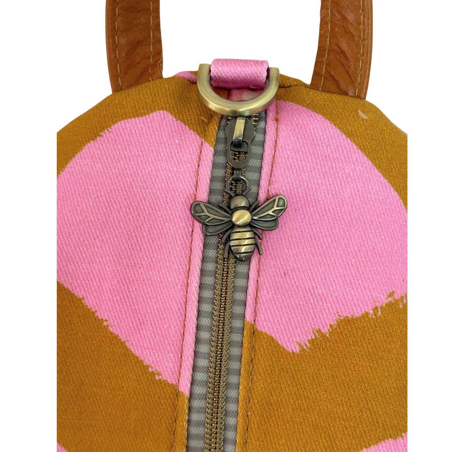 Tan/Pink Paint Dash Backpack