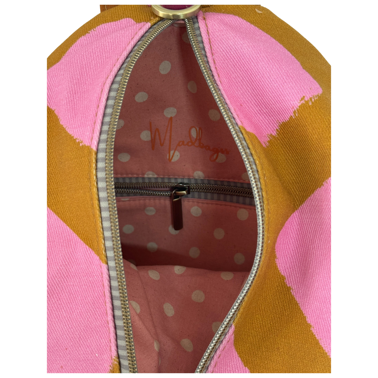Tan/Pink Paint Dash Backpack