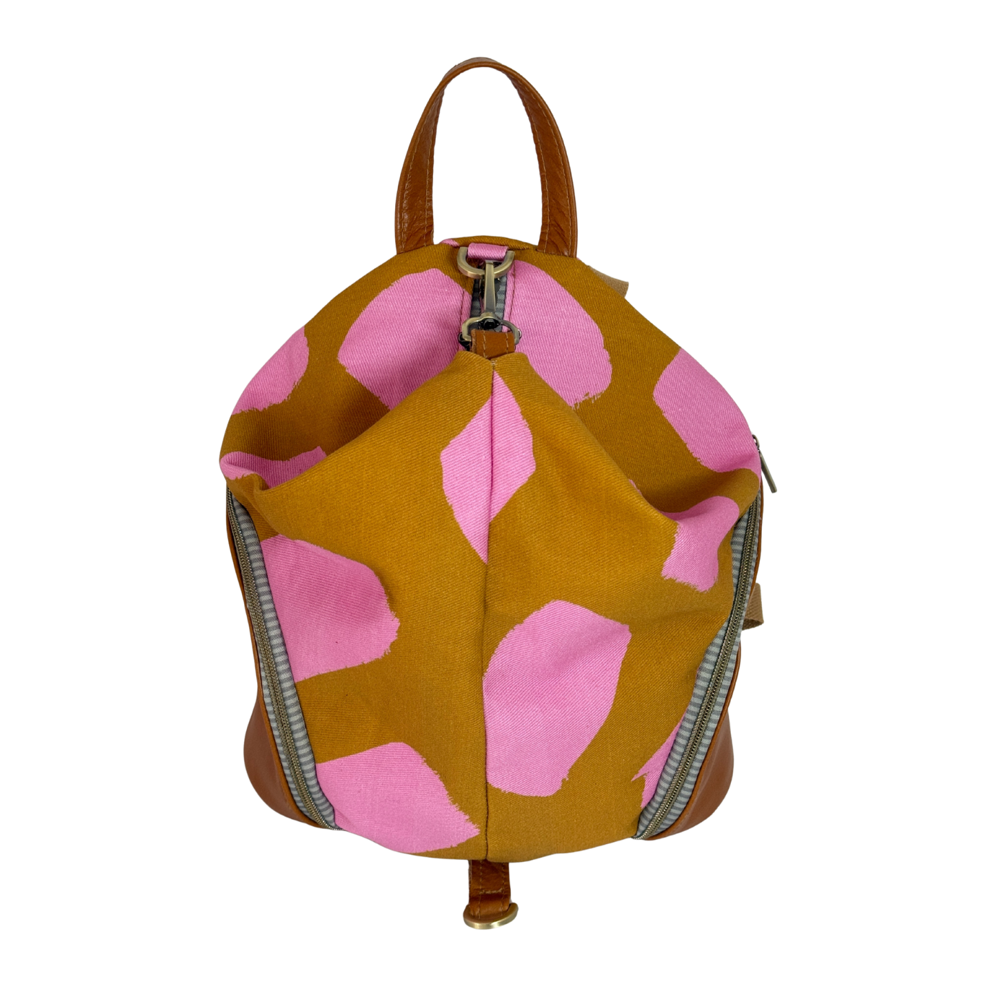 Tan/Pink Paint Dash Backpack