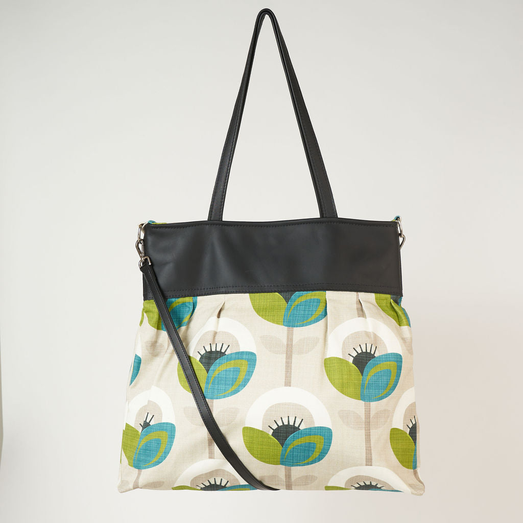 large weekender overnight bag with matching clutch