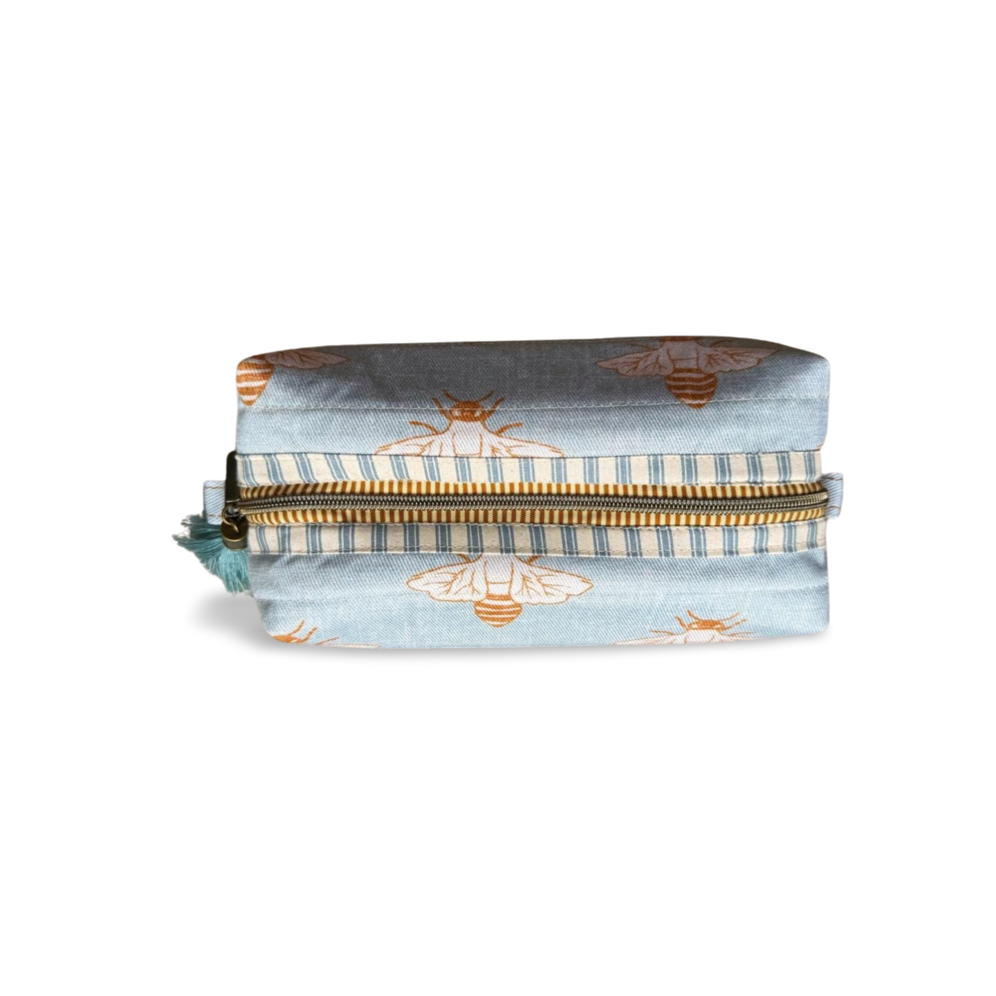 Blue Bees Box Pouch