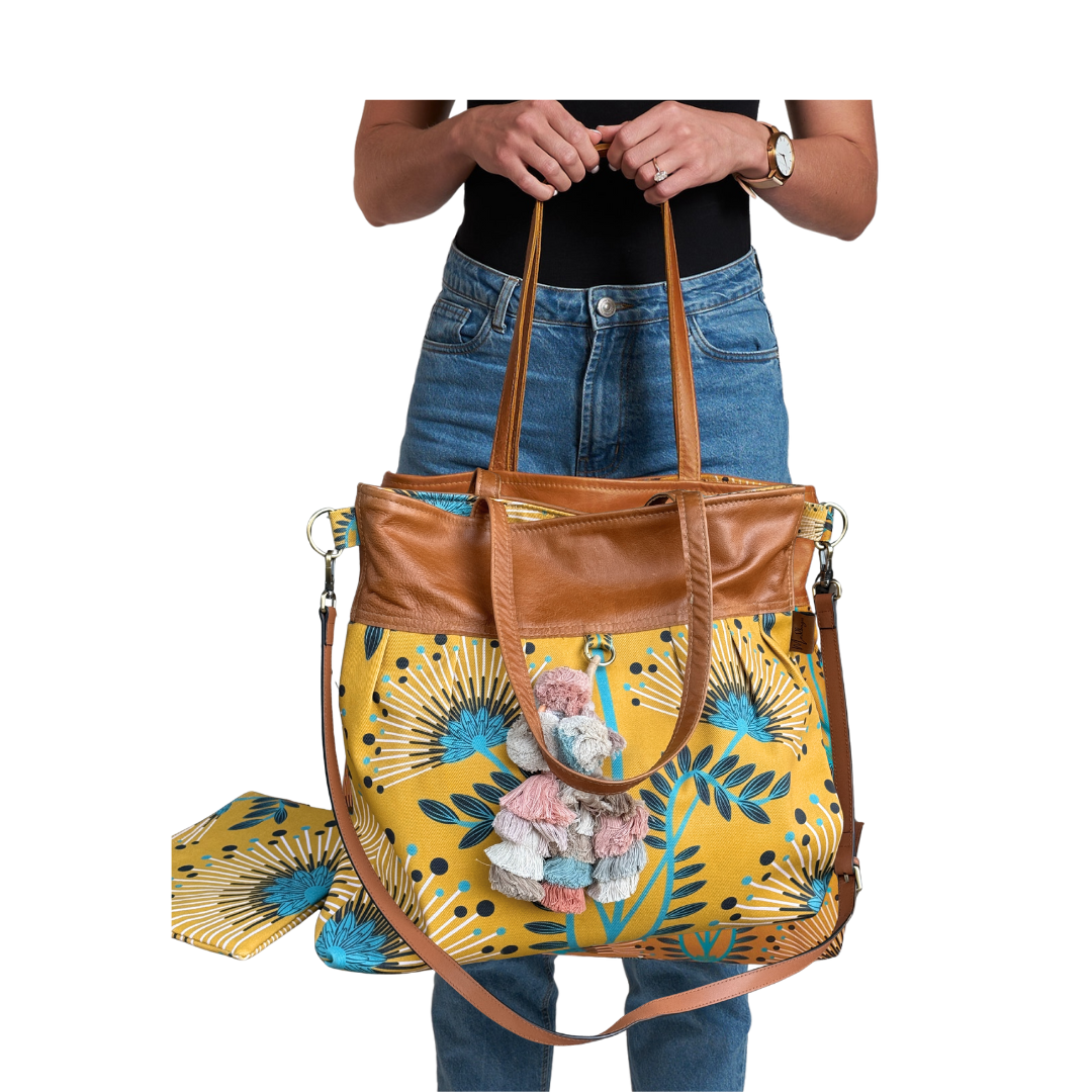Mimosa Large print Weekender Bag