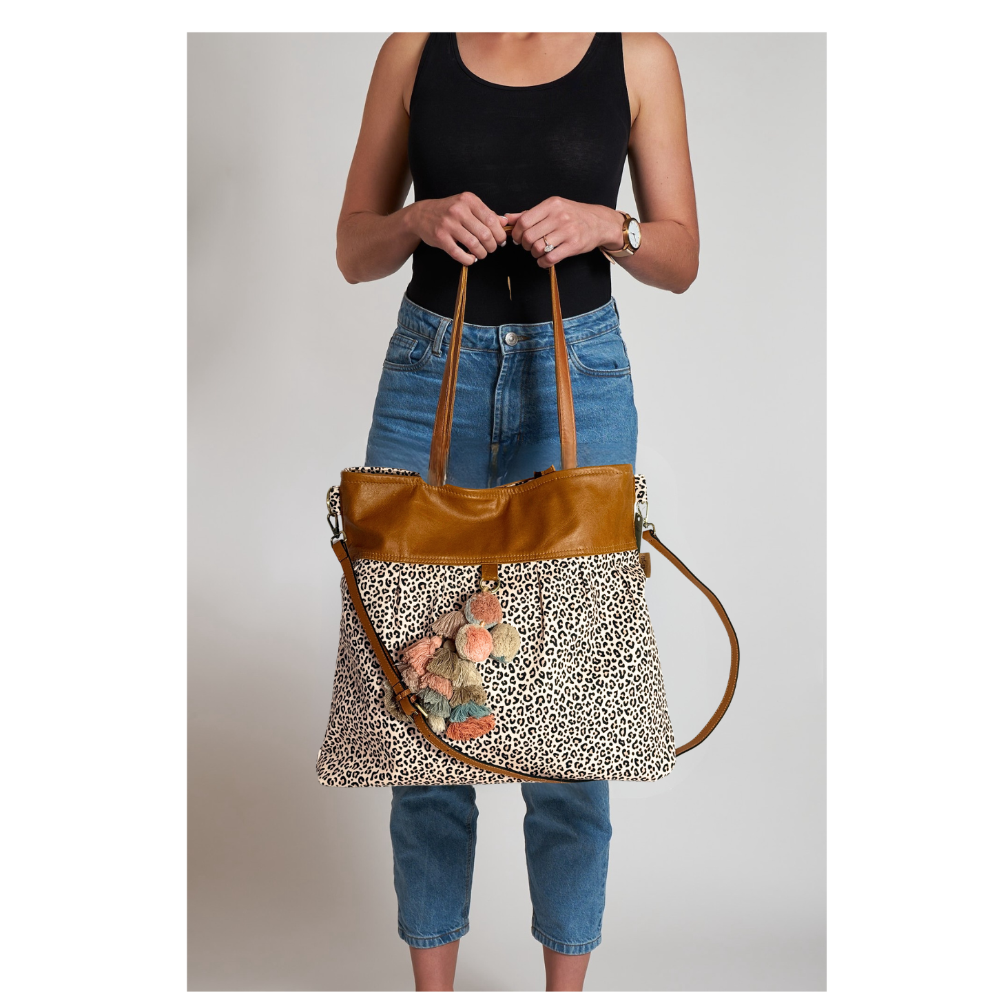 Leopard Print Weekender