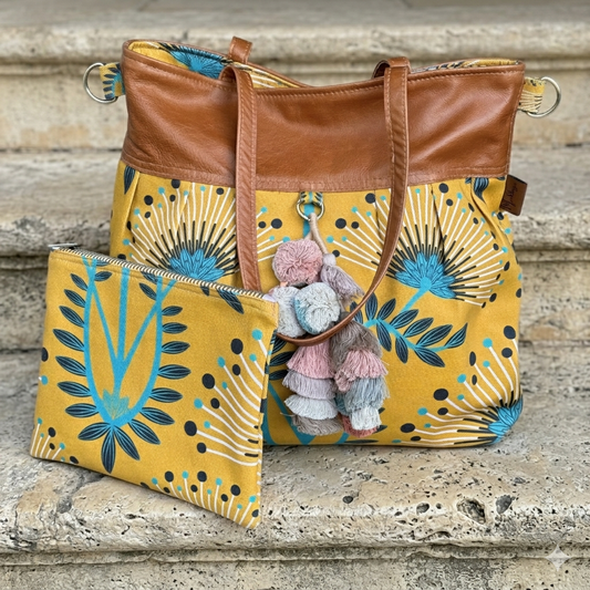 Mimosa Large print Weekender Bag