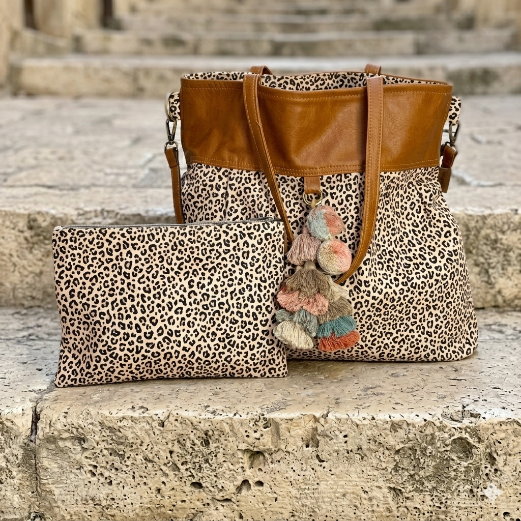 Leopard Print Weekender