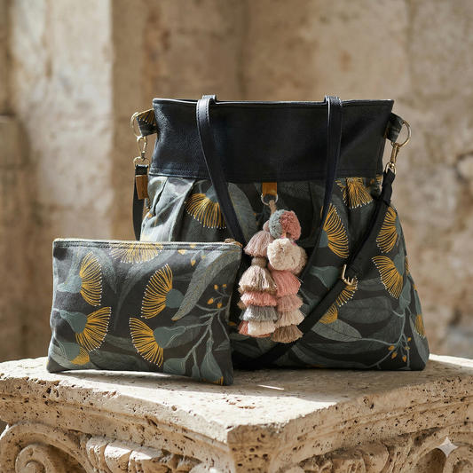 Australian Yellow Eucalyptus Weekender Bag