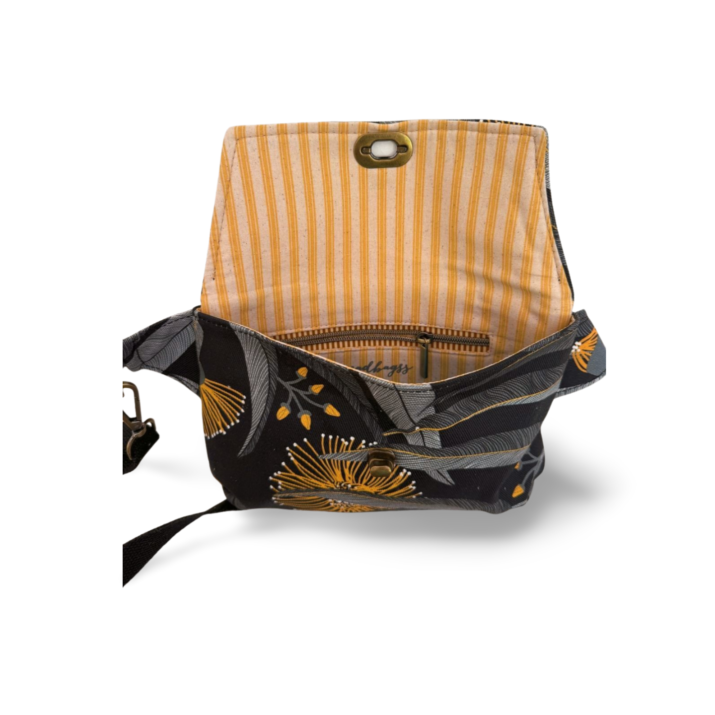 Yellow Eucalyptus Travel Sling